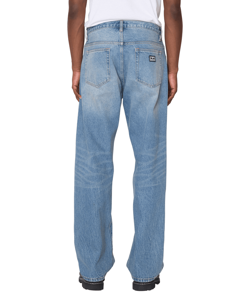 obey pantaloni Boxcar Straight Leg Denim
