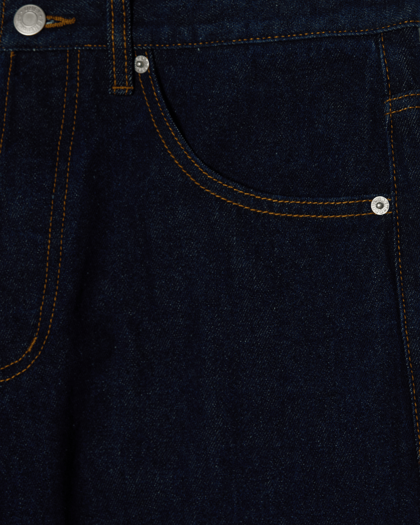 obey pantaloni Boxcar Straight Leg Denim