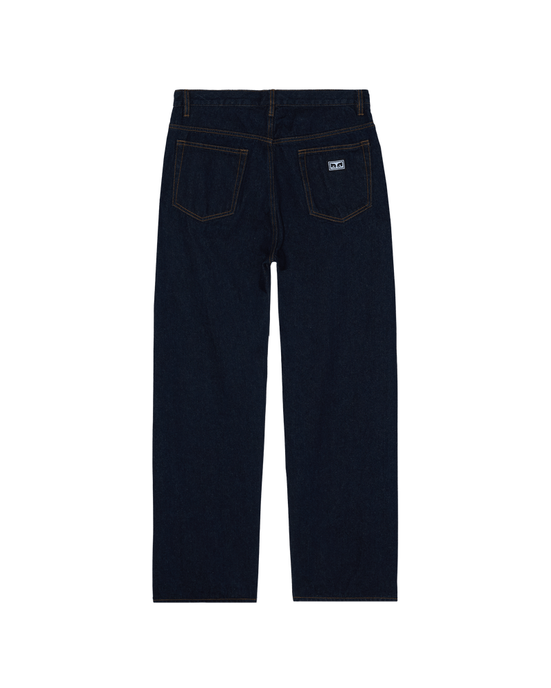 obey pantaloni Boxcar Straight Leg Denim