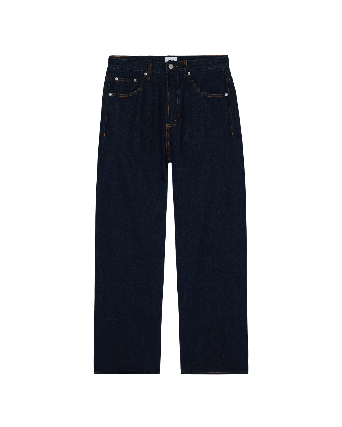 obey pantaloni Boxcar Straight Leg Denim