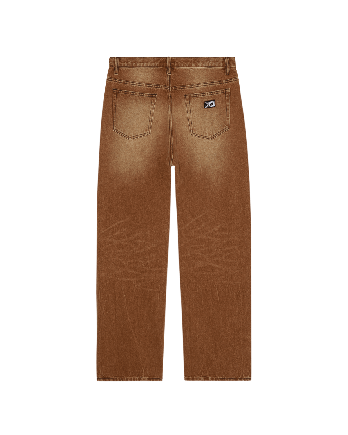 obey pantaloni Boxcar Straight Leg Denim