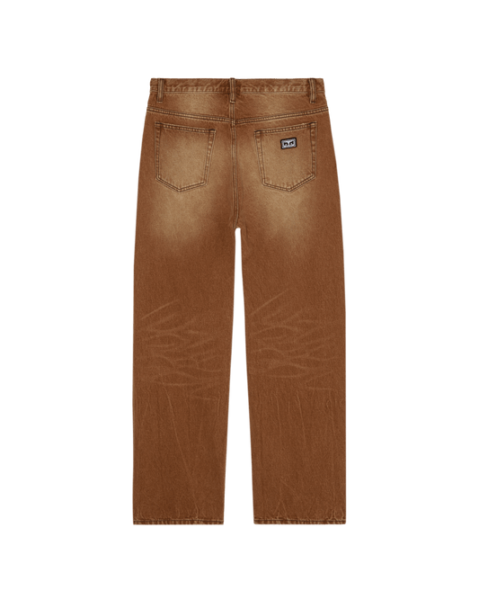 obey Boxcar Straight Leg Denim foto 2
