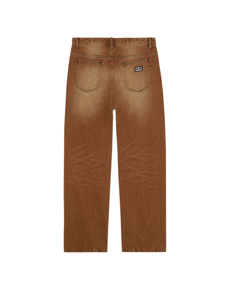 obey pantaloni Boxcar Straight Leg Denim