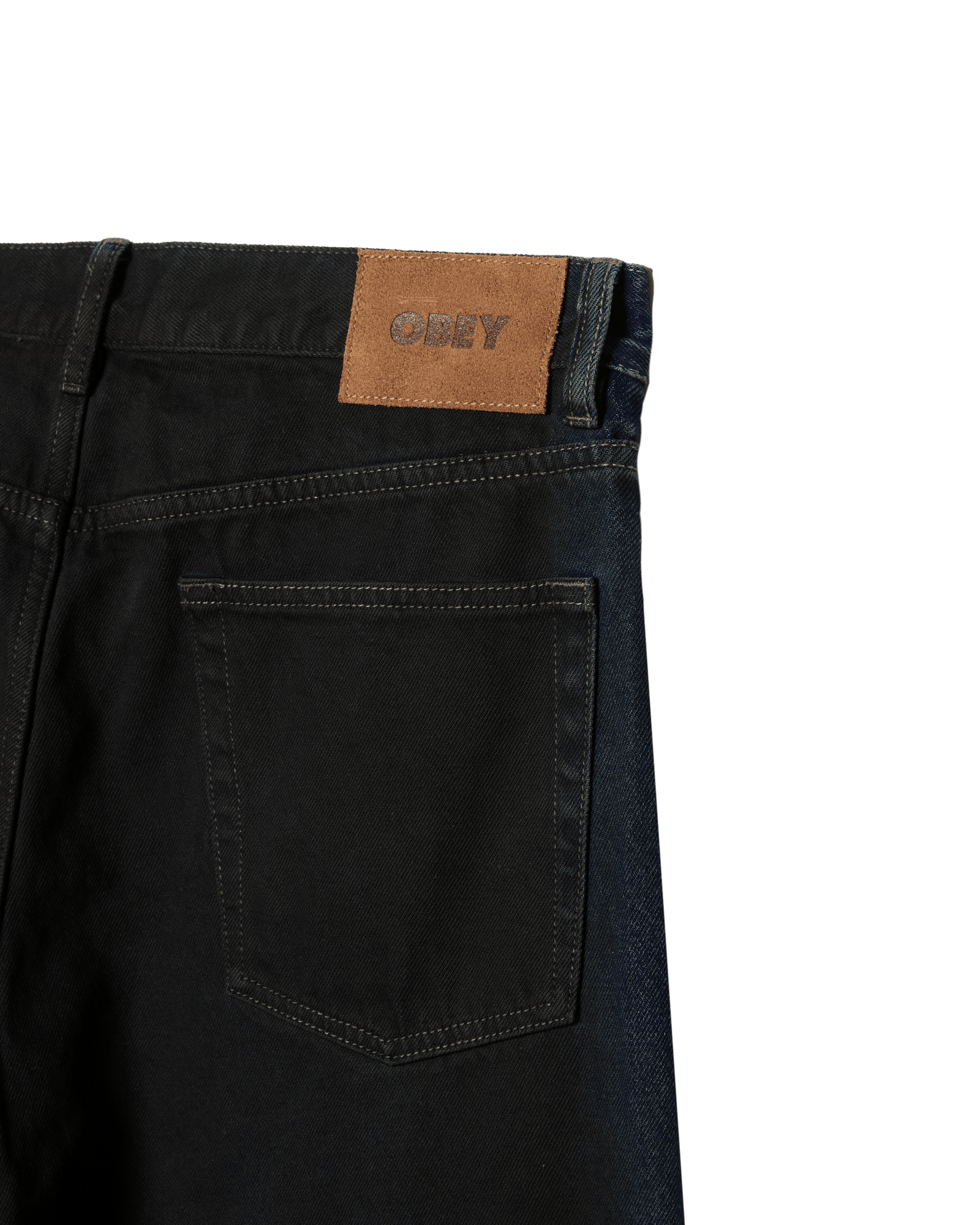 obey pantaloni Classic Baggy Spray Denim