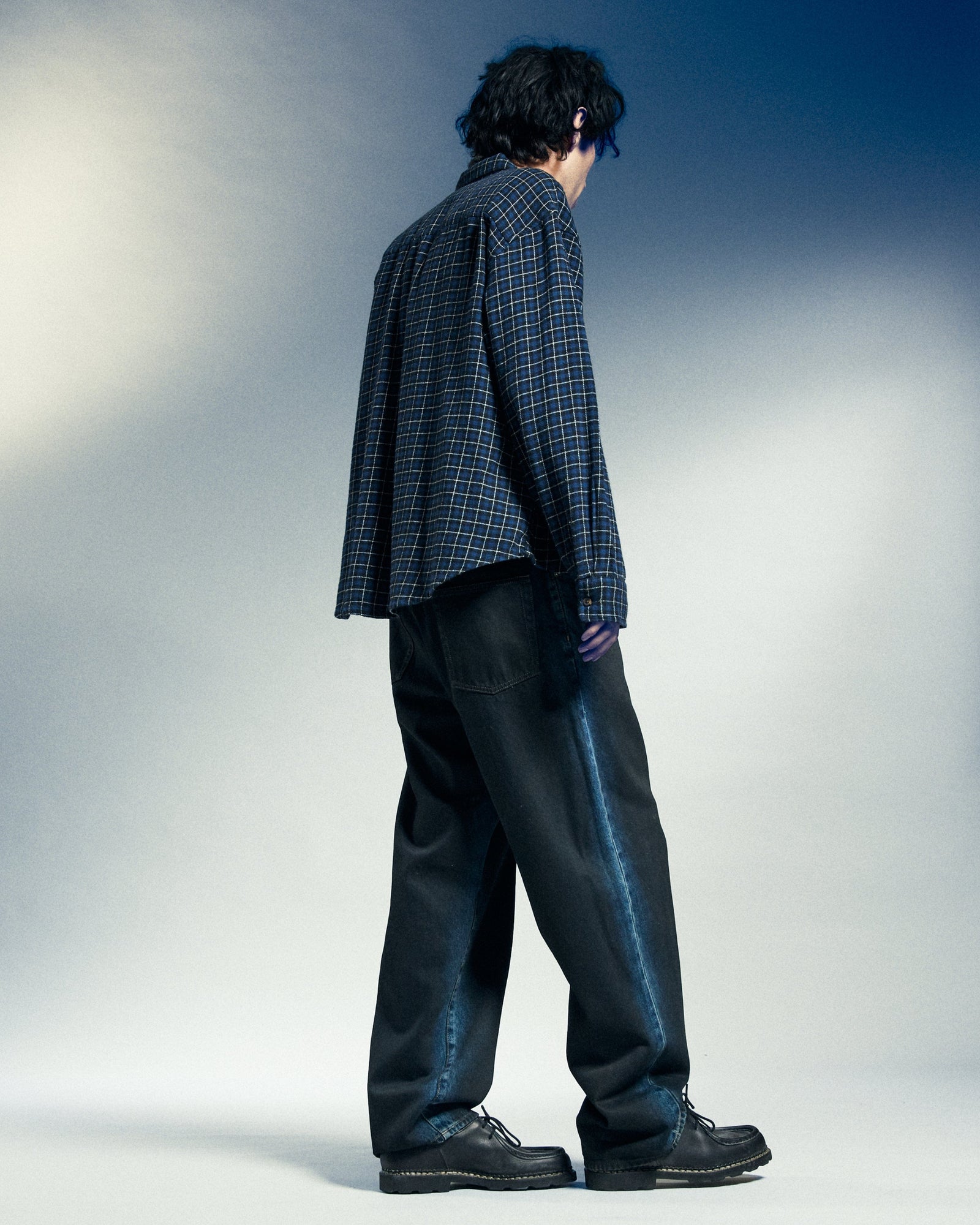 obey pantaloni Classic Baggy Spray Denim