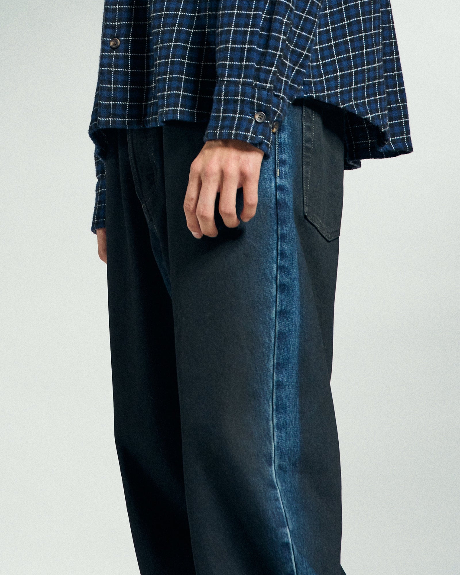obey pantaloni Classic Baggy Spray Denim
