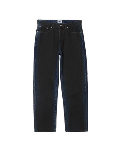 pantaloni obey CLASSIC BAGGY SPRAY DENIM