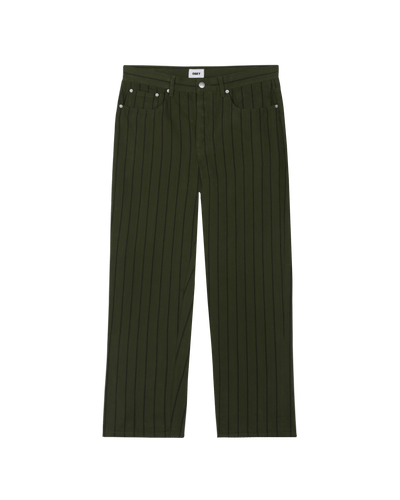 pantaloni obey CLASSIC BAGGY STRIPE DENIM