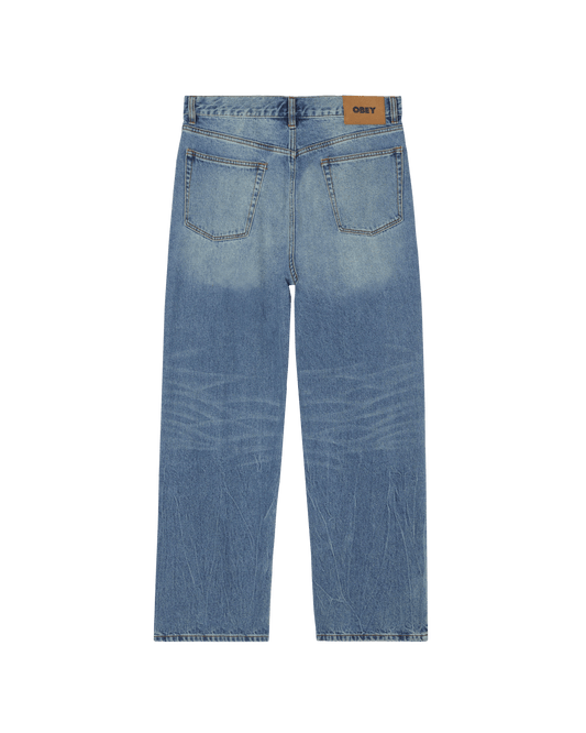 obey Classic Baggy Vintage Denim foto 2