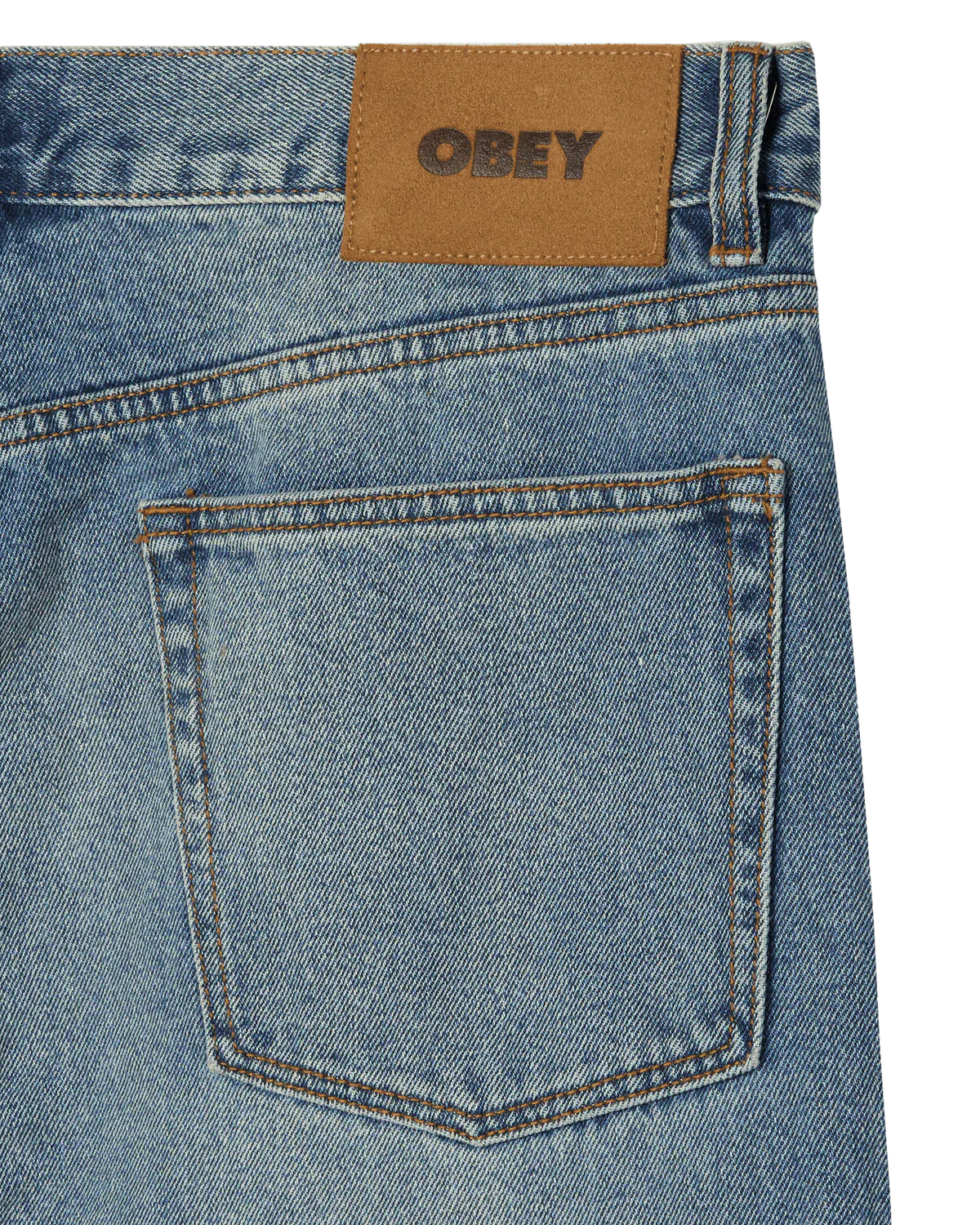 obey pantaloni Classic Baggy Vintage Denim