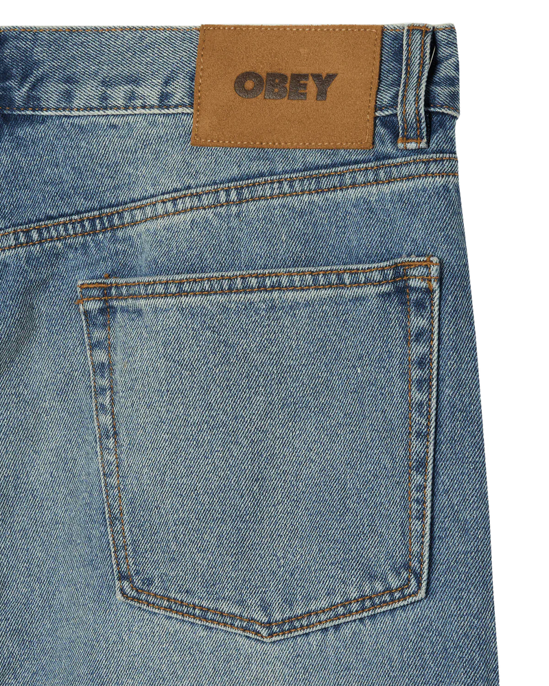 obey pantaloni Classic Baggy Vintage Denim