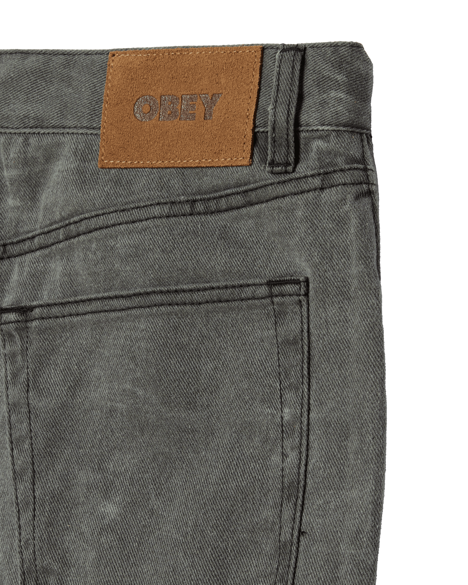 obey pantaloni Classic Wrinkle Baggy Denim
