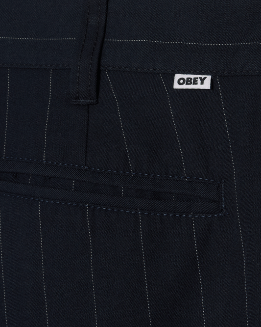 obey Dean Stripe Pleated Pant foto 5