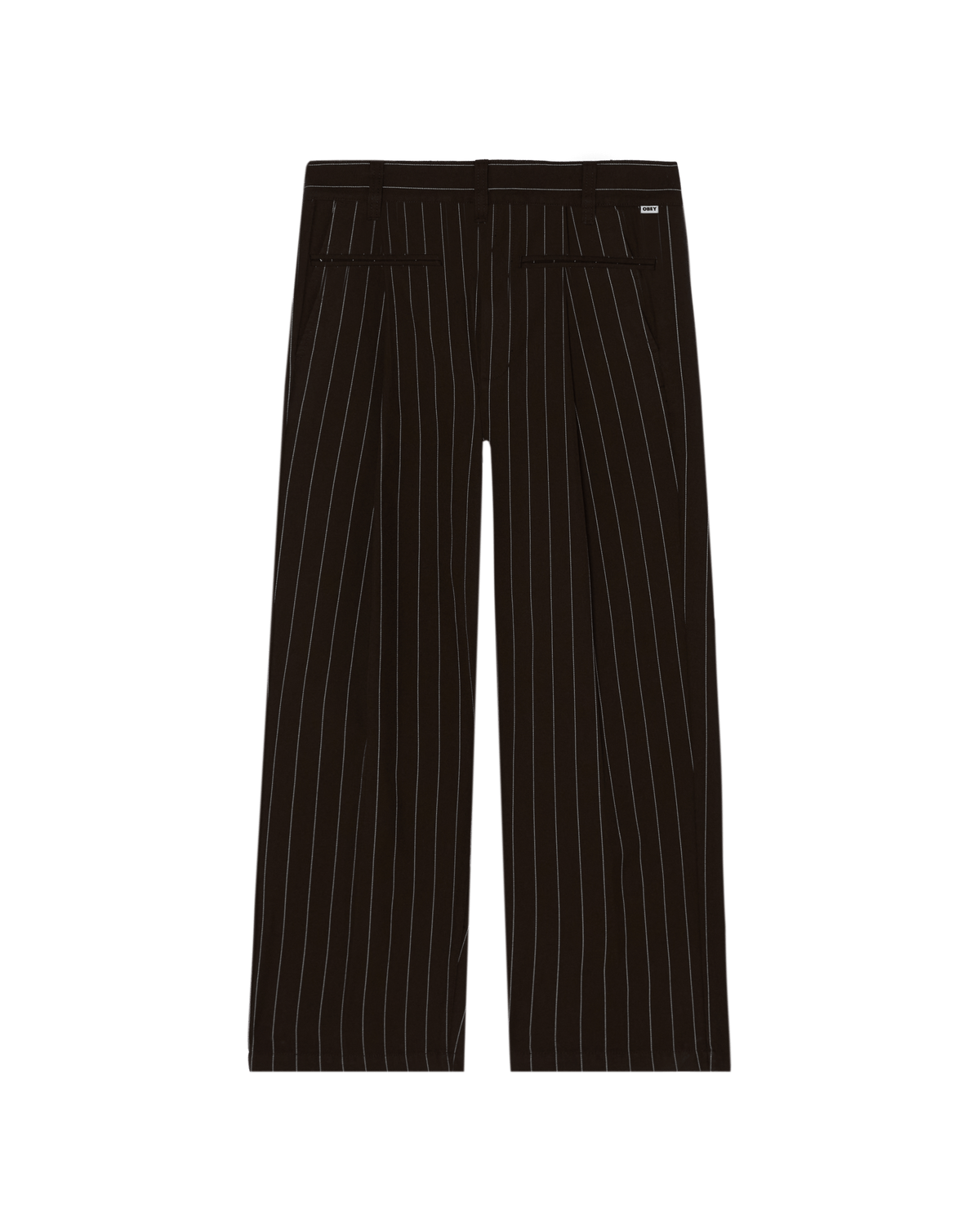 obey pantaloni Dean Stripe Pleated Pant
