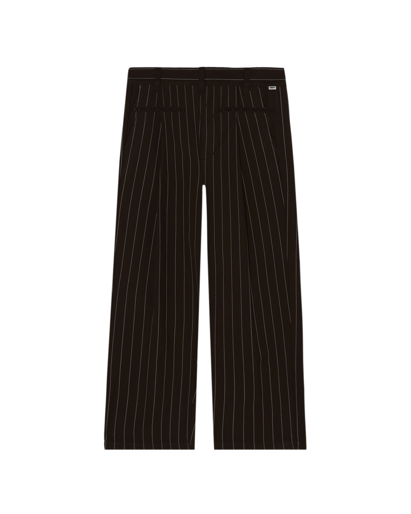 obey pantaloni Dean Stripe Pleated Pant