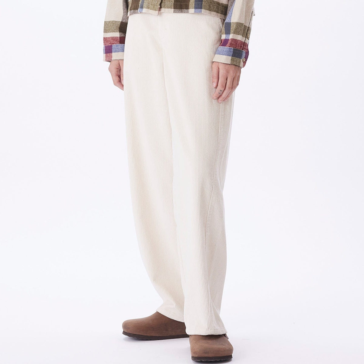 obey pantaloni DONNA BIG CORD PANT