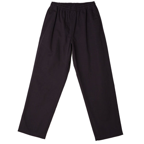 pantaloni obey EASY TWILL PANT - BLACK