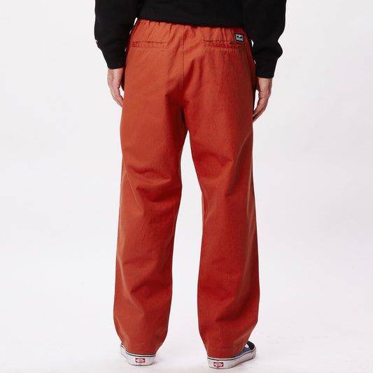 obey EASY TWILL PANT - GINGER BISCUT foto 3