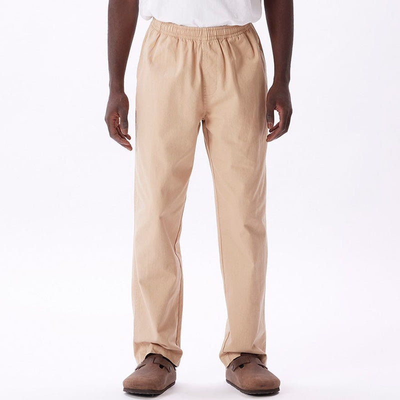 obey pantaloni EASY TWILL PANT - IRISH CREAM