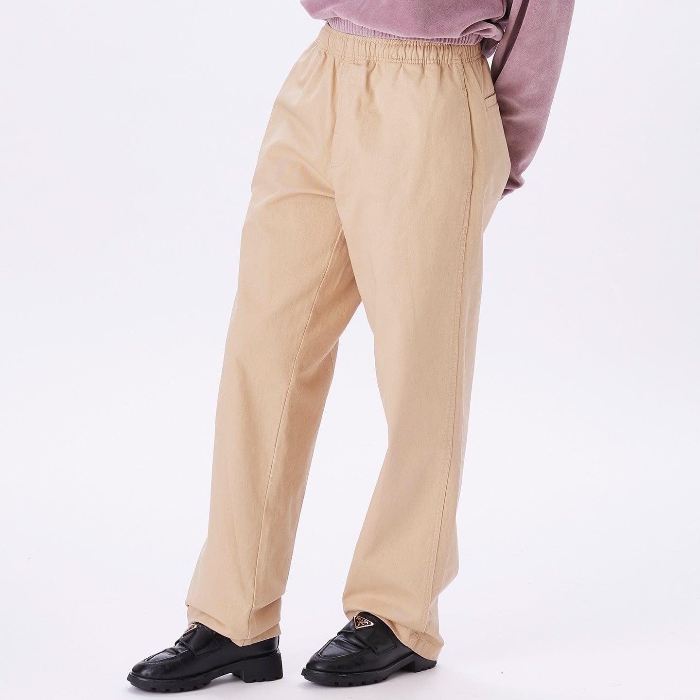 obey pantaloni EASY TWILL PANT - IRISH CREAM