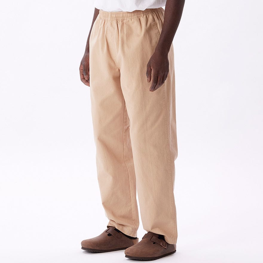 obey pantaloni EASY TWILL PANT - IRISH CREAM