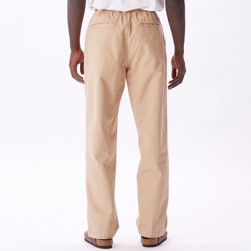 obey pantaloni EASY TWILL PANT - IRISH CREAM