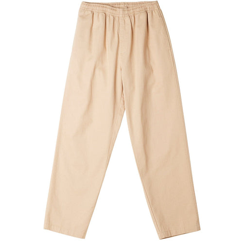 pantaloni obey EASY TWILL PANT - IRISH CREAM