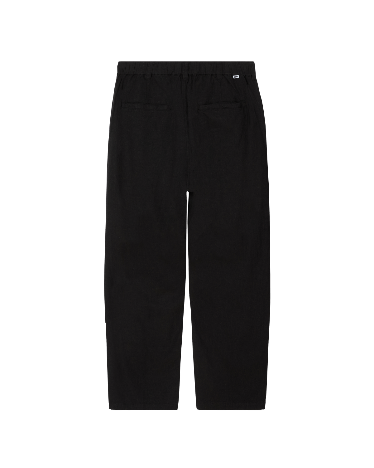 obey pantaloni Foster Pleated Linen Pant