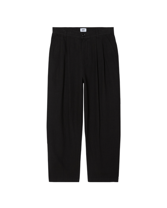 obey Foster Pleated Linen Pant foto 1