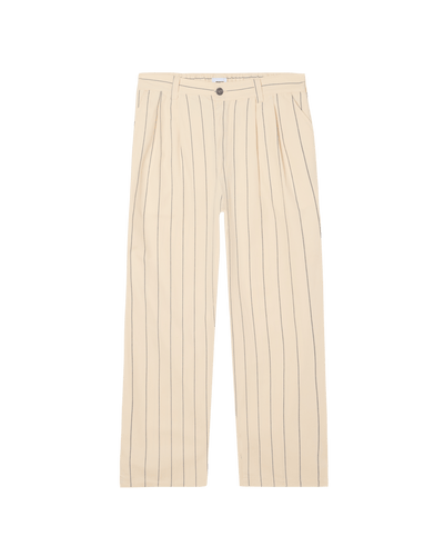 pantaloni obey FOSTER PLEATED STRIPE PANT