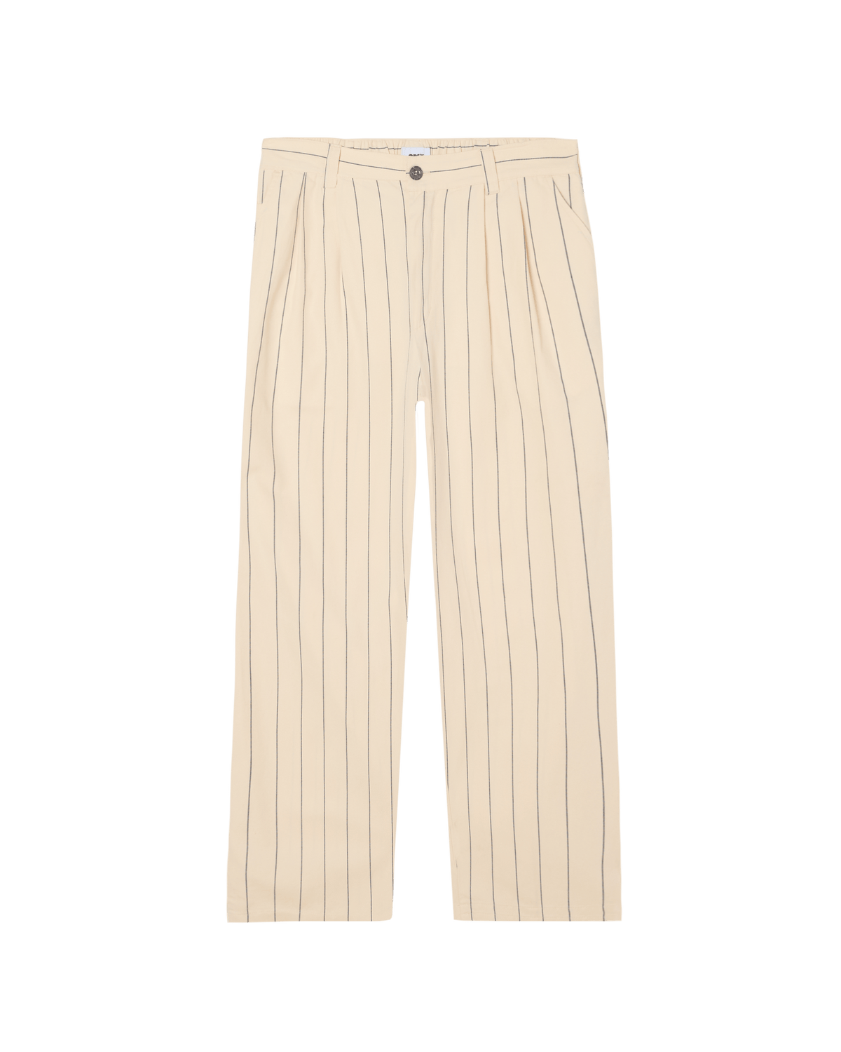 obey pantaloni Foster Pleated Stripe Pant