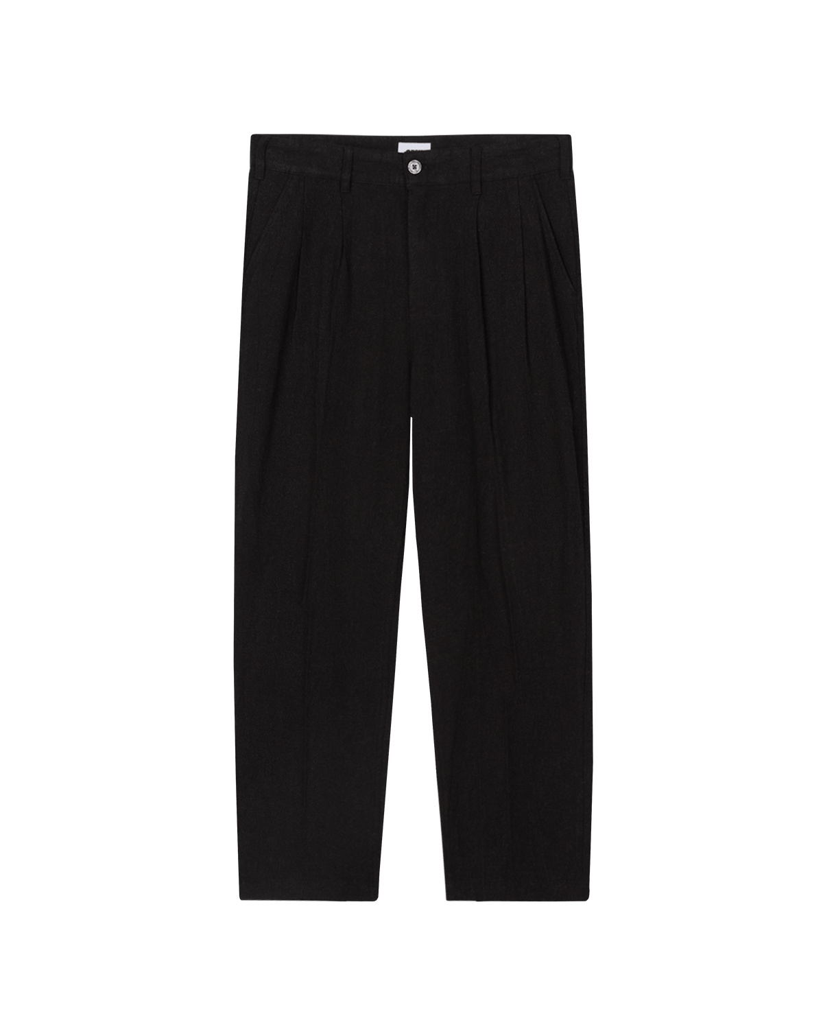 obey pantaloni Fubar Linen Pleated Pant