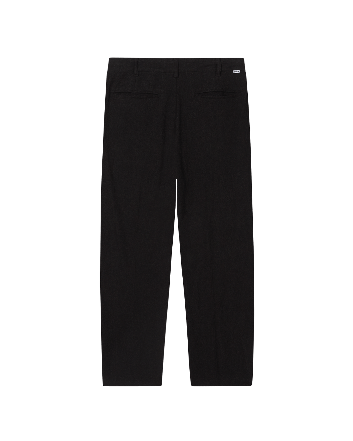 obey pantaloni Fubar Linen Pleated Pant