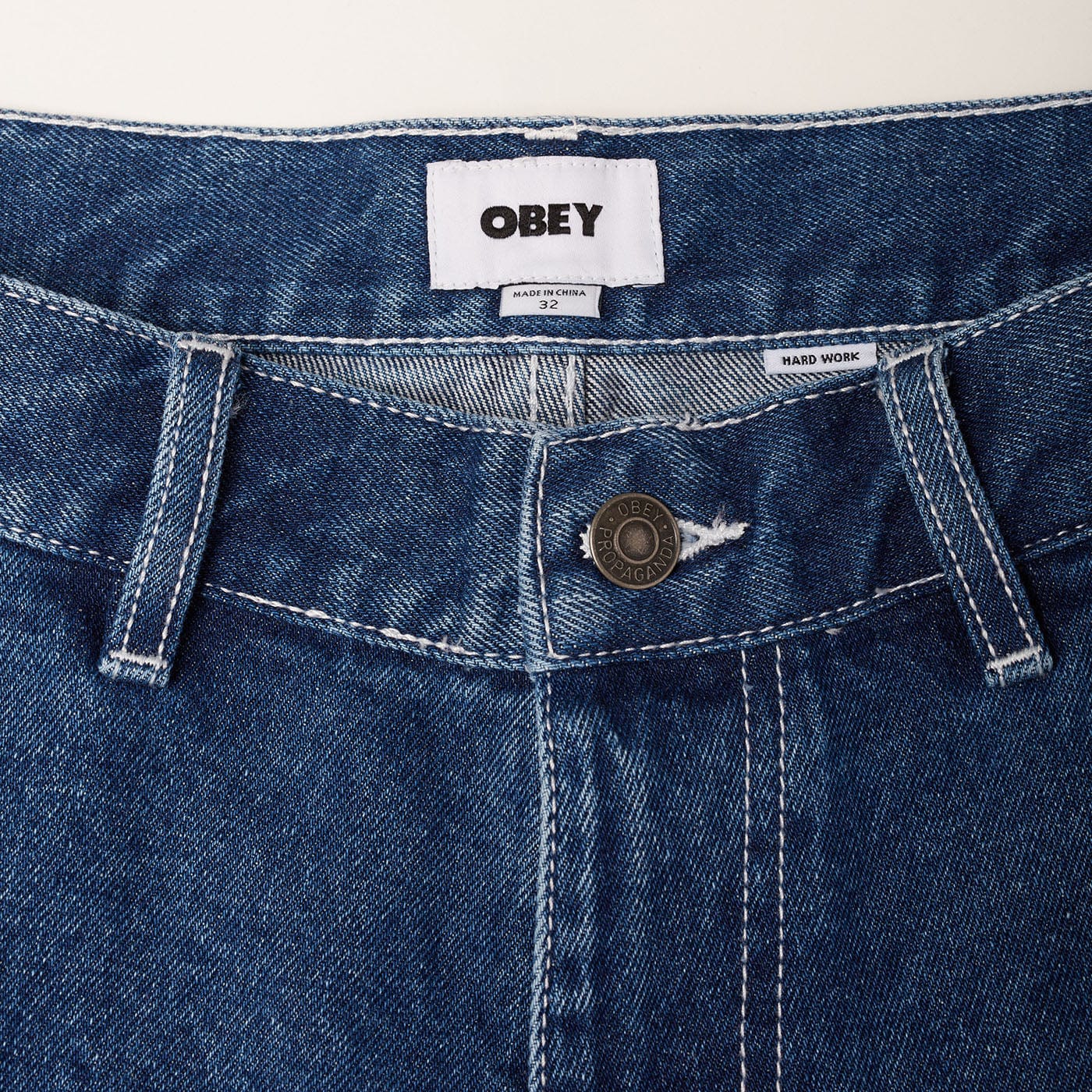 obey pantaloni HARDWORK CARPENTER DENIM