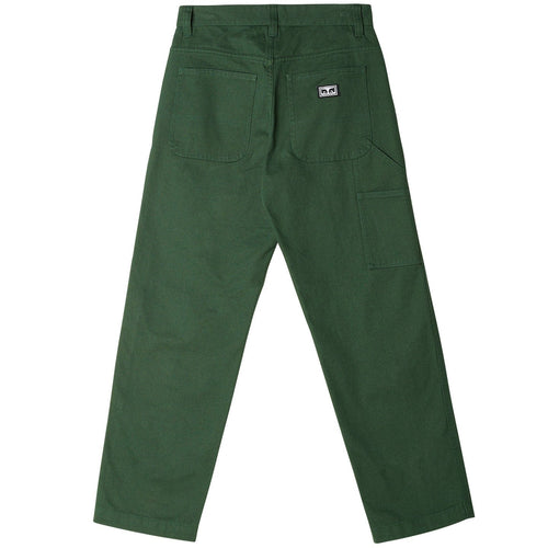 pantaloni obey HARDWORK CARPENTER PANT - DARK CEDAR