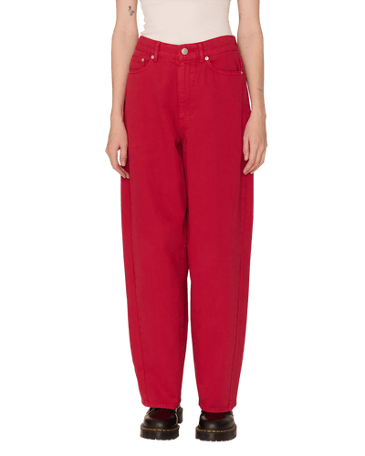 pantaloni obey LEAH III BAGGY DENIM