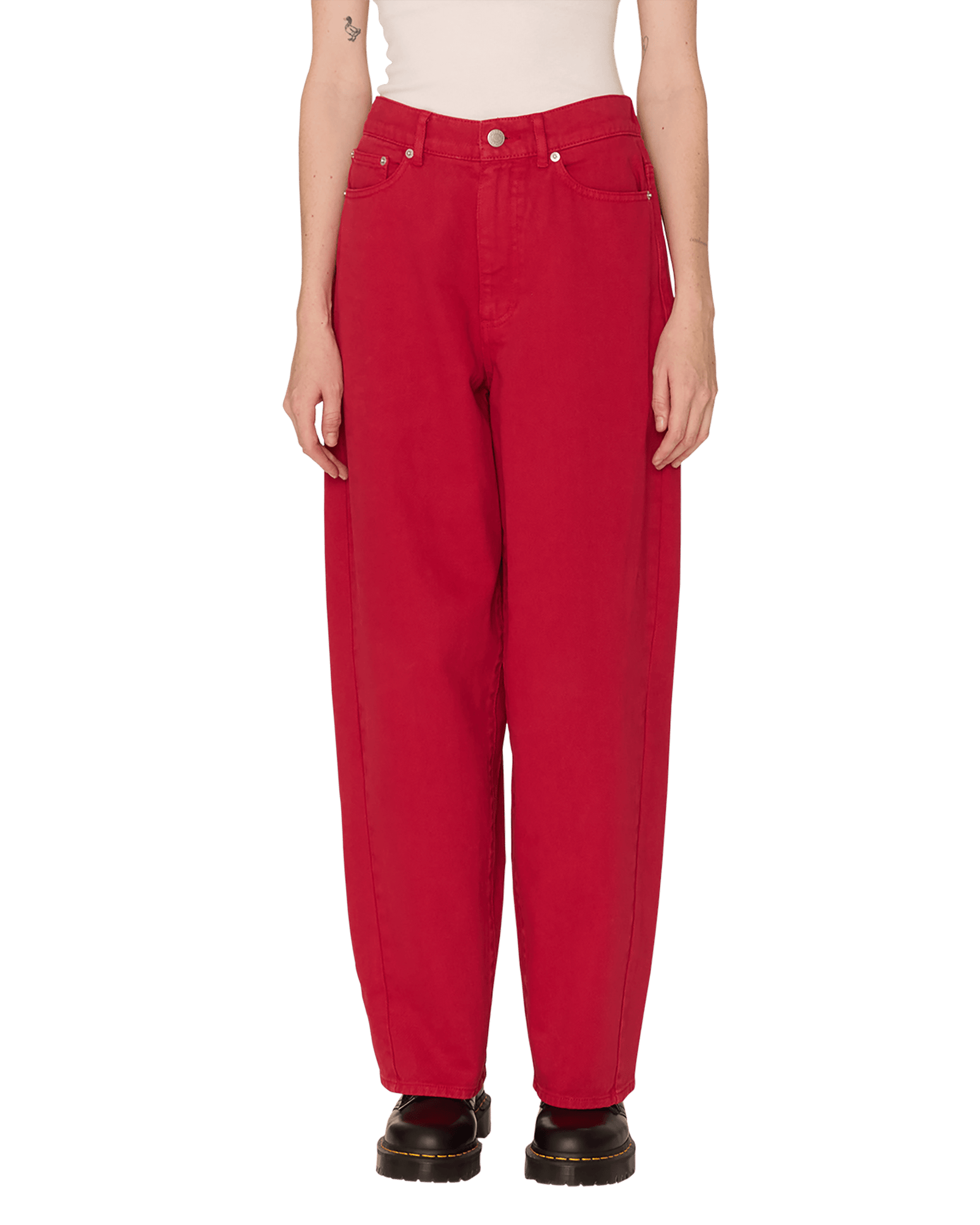 obey pantaloni Leah Iii Baggy Denim
