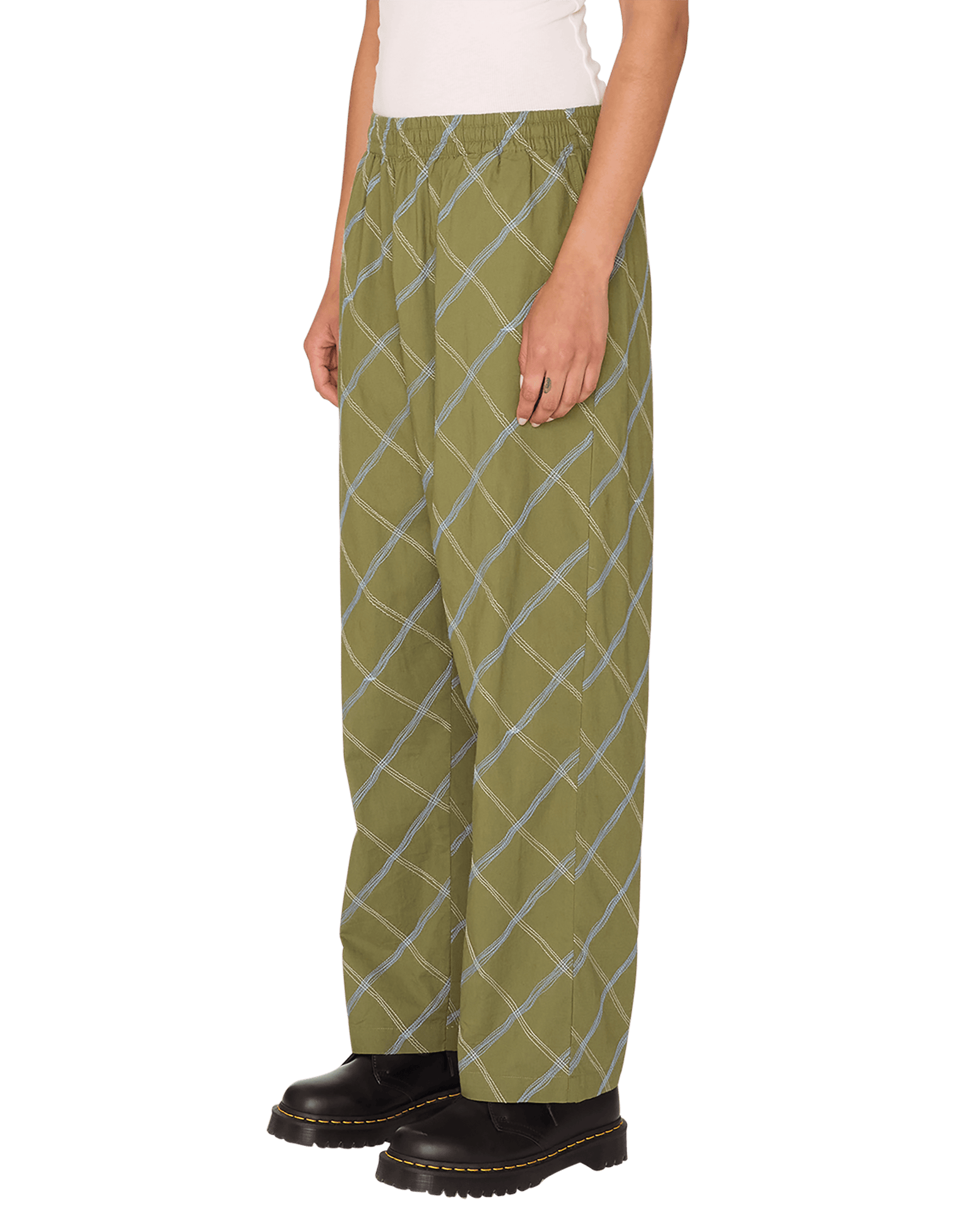 obey pantaloni Lilith Diamond Stitch Pant