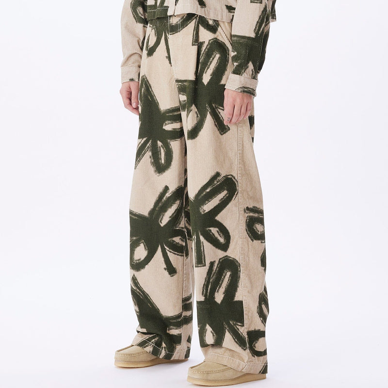 obey pantaloni NABI BAGGY CORD PANT