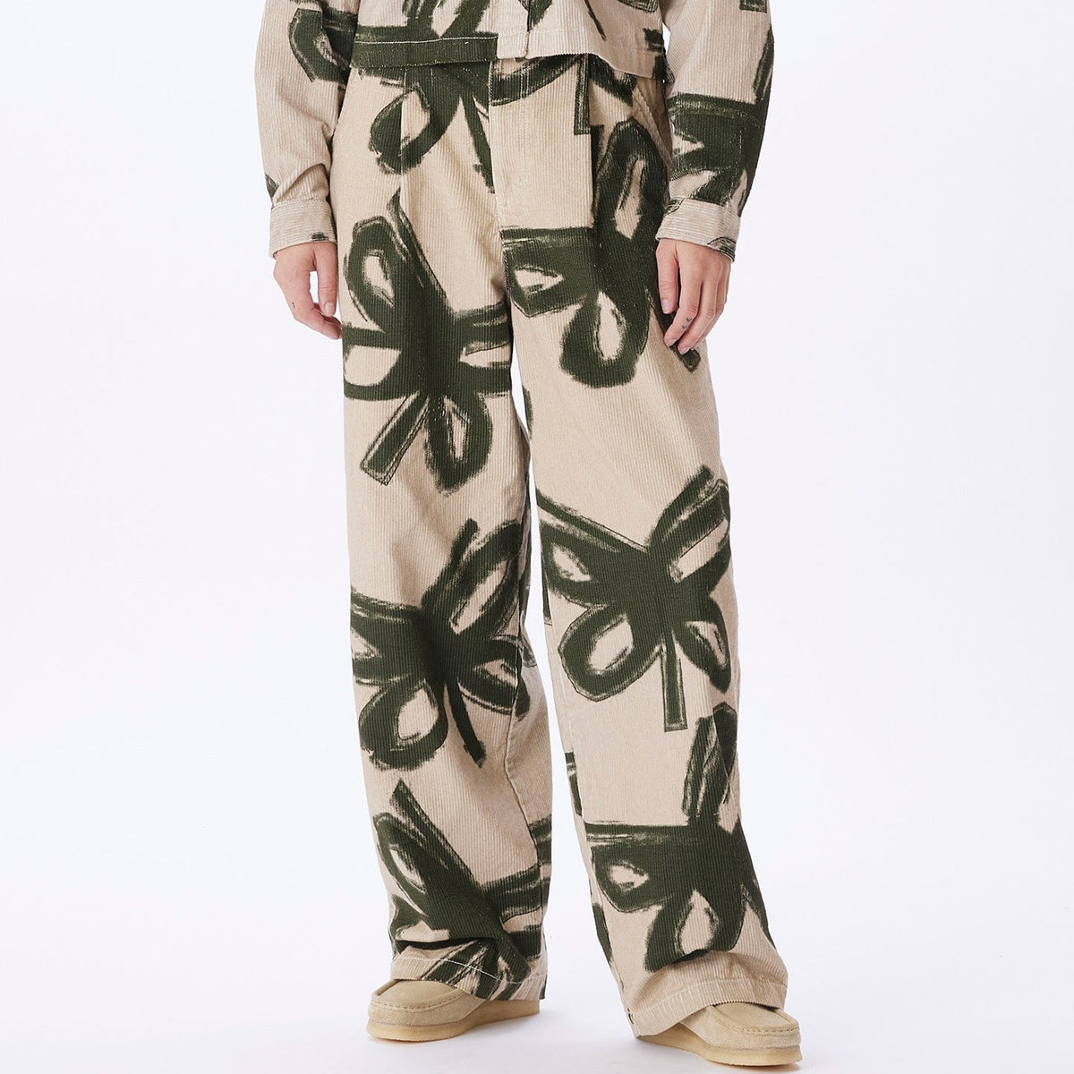 obey pantaloni NABI BAGGY CORD PANT