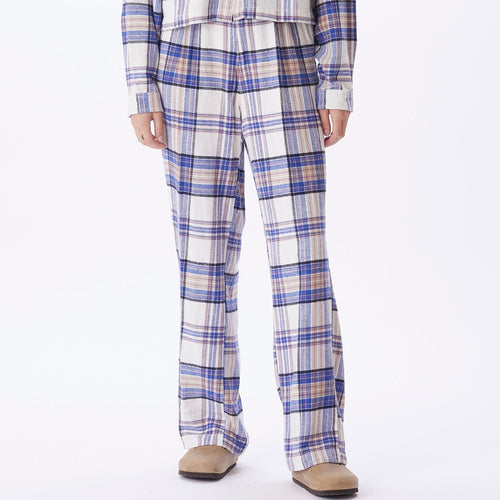 pantaloni obey OBEY MAX PLAID PANT