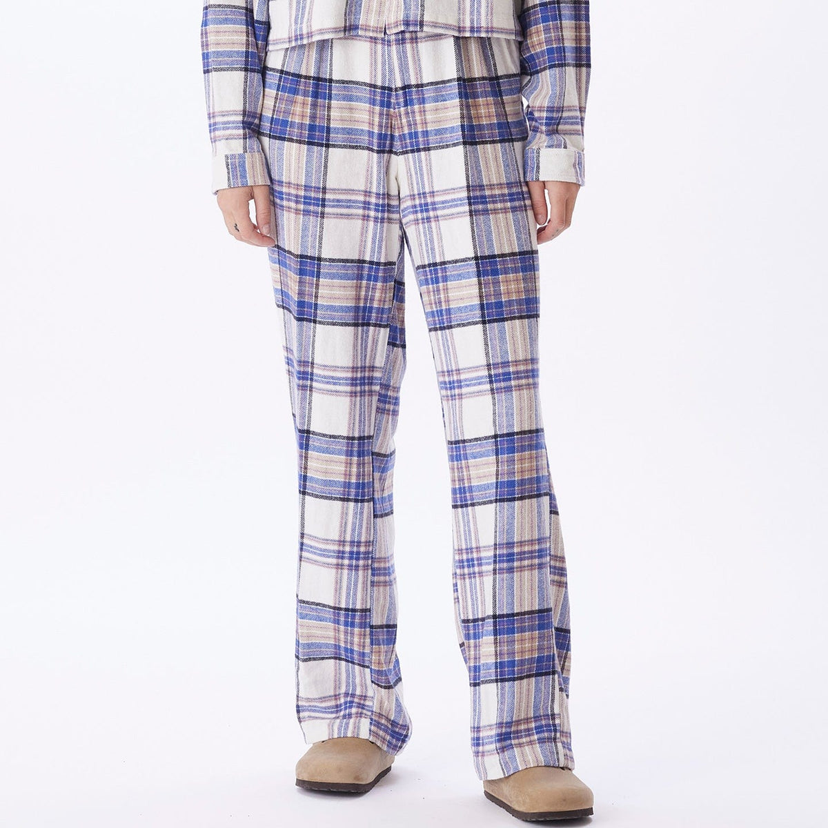 obey pantaloni OBEY MAX PLAID PANT