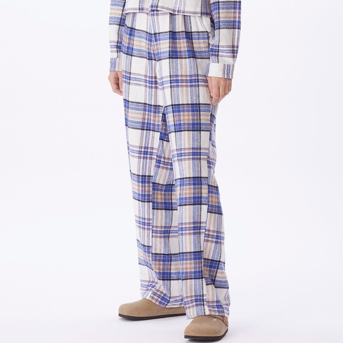 obey pantaloni OBEY MAX PLAID PANT