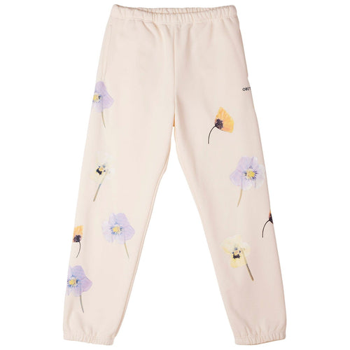 pantaloni obey REDUX SWEATPANT SPECIALTY FLEECE - UNBLEACHED