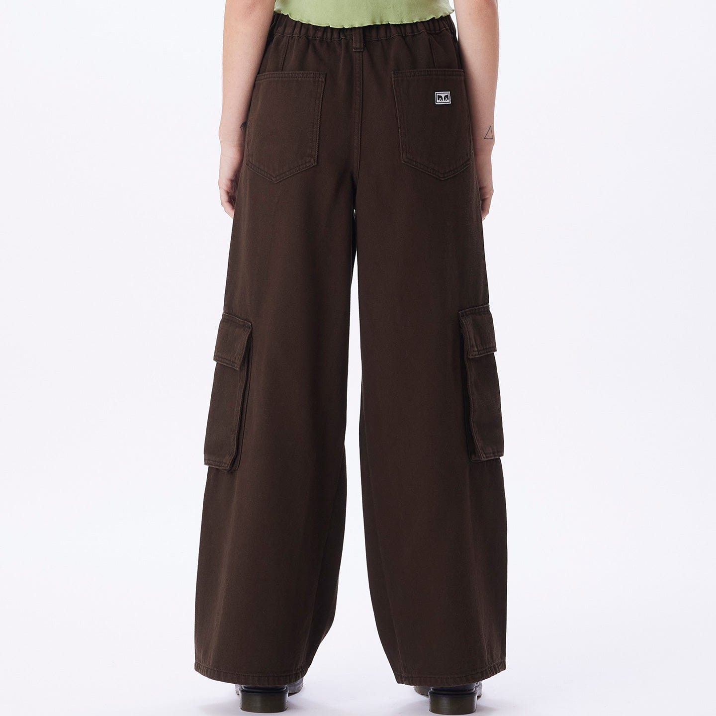 obey pantaloni SEARCH CARGO DENIM PANT
