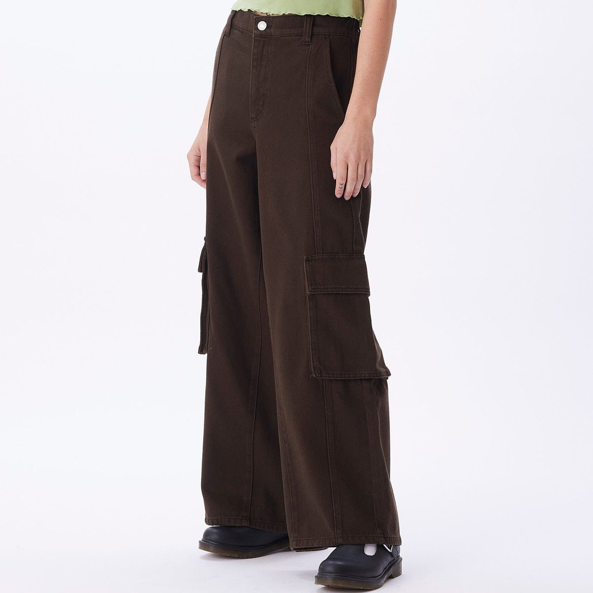 obey pantaloni SEARCH CARGO DENIM PANT