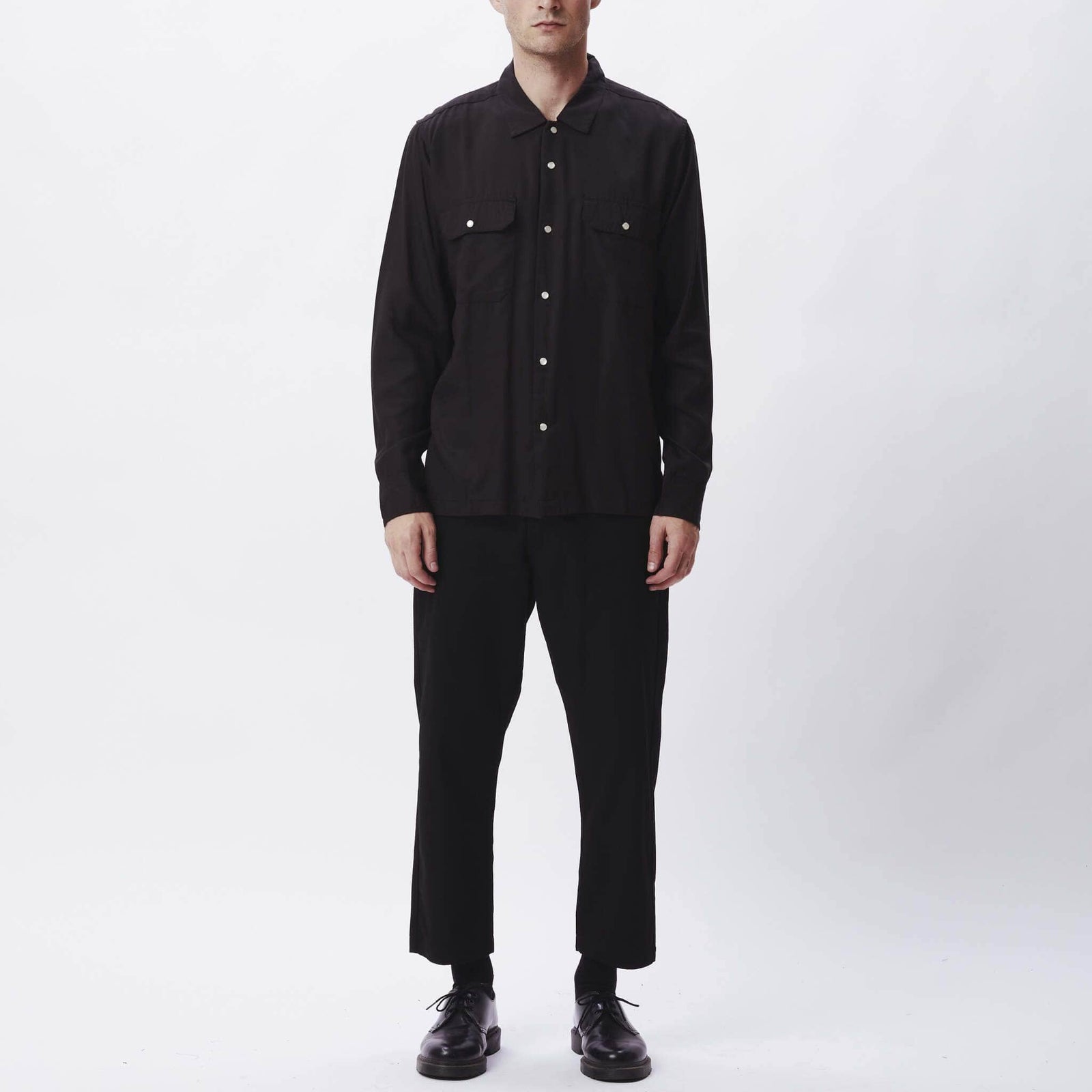 obey pantaloni STRAGGLER FLOODED PANT