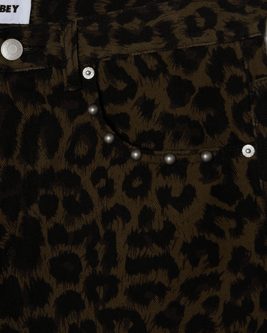 obey Studded Boxcar Straight Leg Denim foto 3
