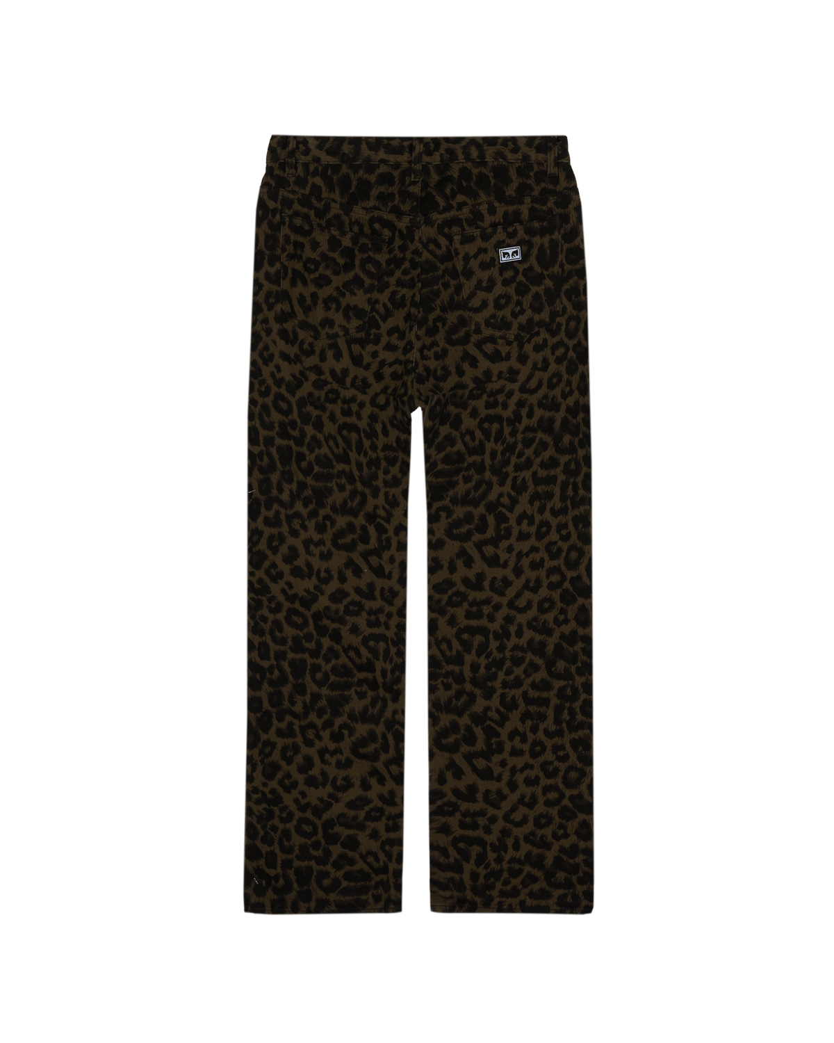 obey pantaloni Studded Boxcar Straight Leg Denim