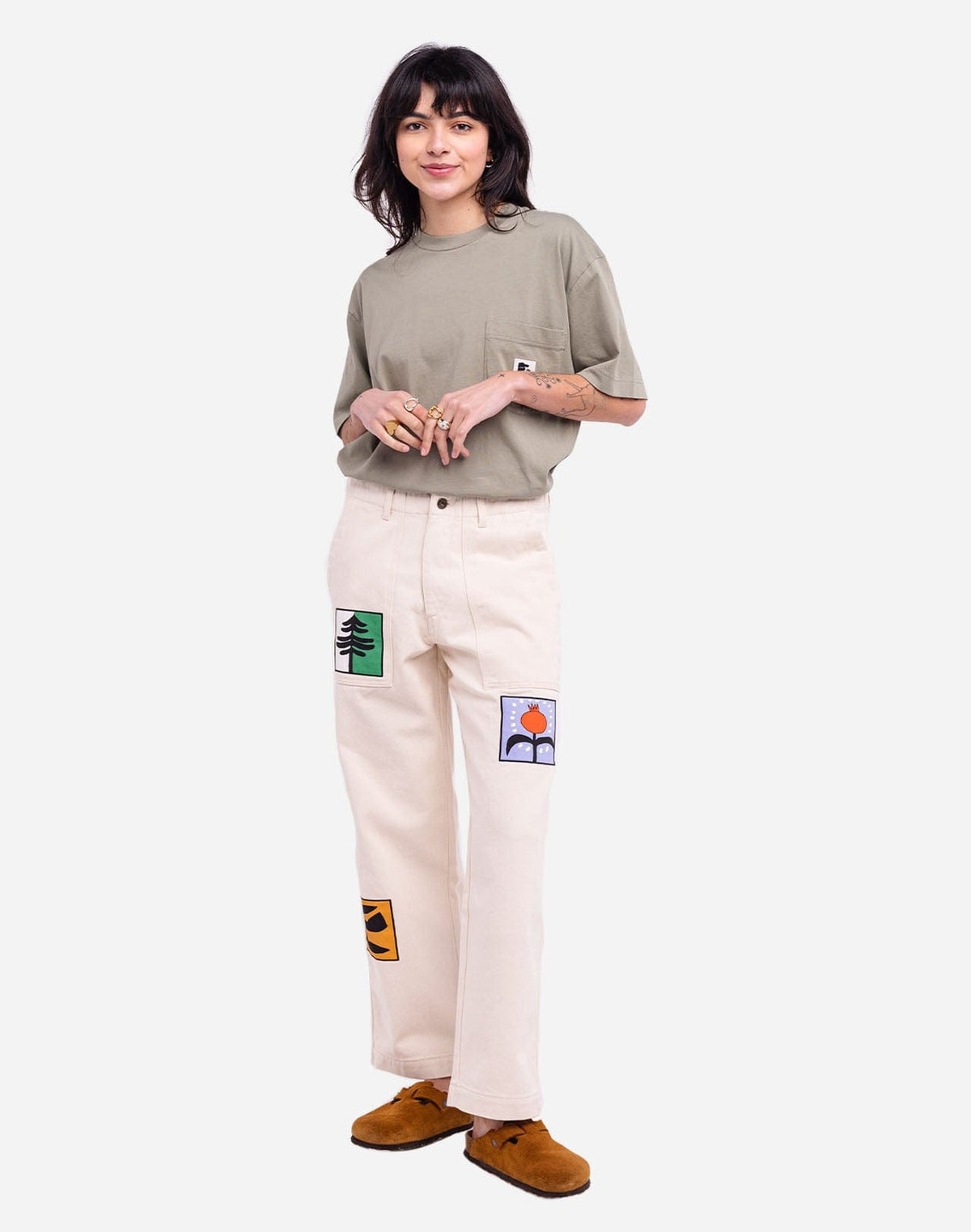 olow pantaloni Gamal Ona